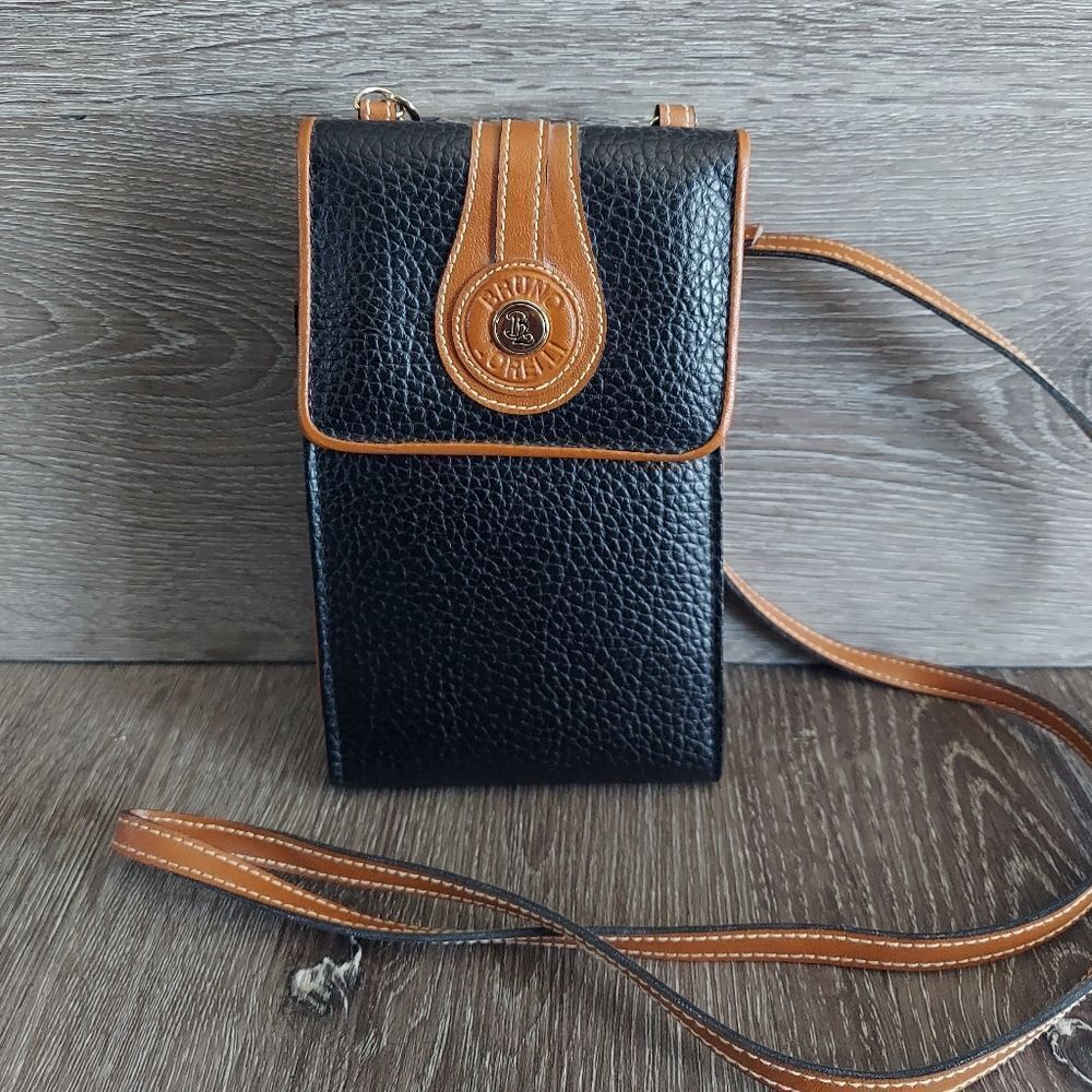 Vintage Bruno Lorelli Crossbody Wallet Bag